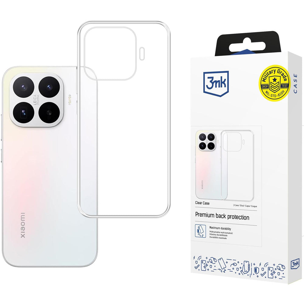 Handyhülle für Xiaomi 17T, 3mk Clear Case, Transparent