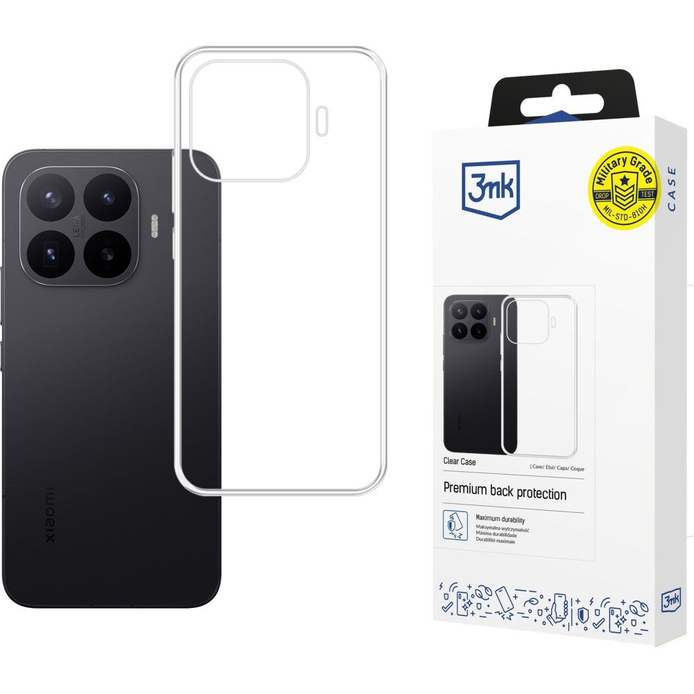 Handyhülle für Xiaomi 17T Pro, 3mk Clear Case, Transparent