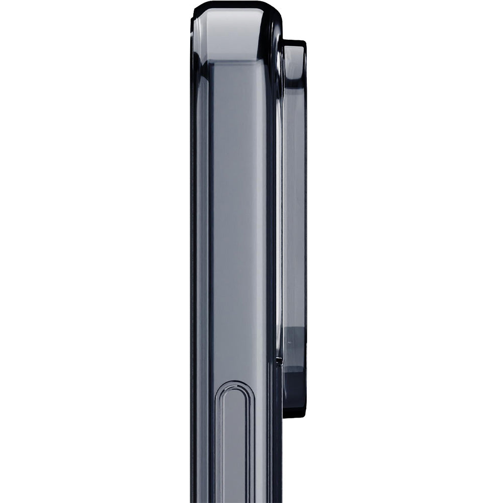 Handyhülle für iPhone 16 Pro Max, 3mk Clear MagCase mit MagSafe, Transparent-Weiß