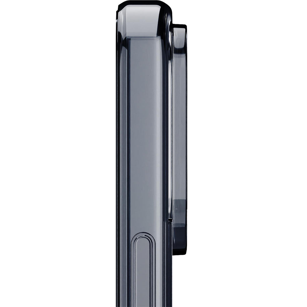 Handyhülle für iPhone 16 Pro, 3mk Clear MagCase mit MagSafe, Transparent-Weiß