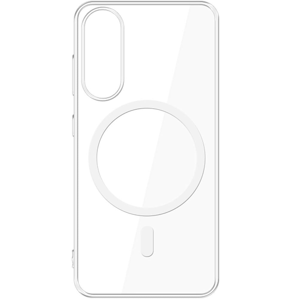 Handyhülle für Galaxy S25 Edge, 3mk Clear MagCase mit MagSafe, Transparent