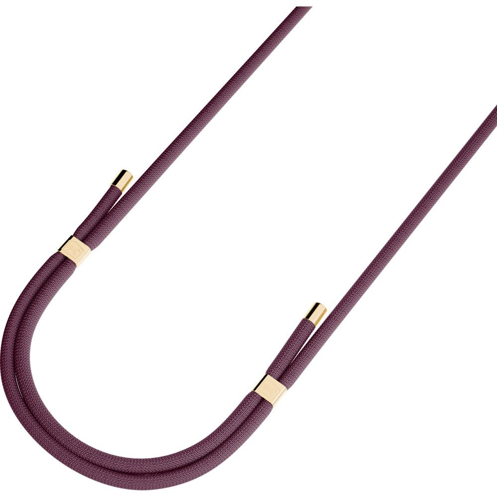 Handy-Schlüsselband 3mk EasyClip Elite, Dunkelrosa und Golden