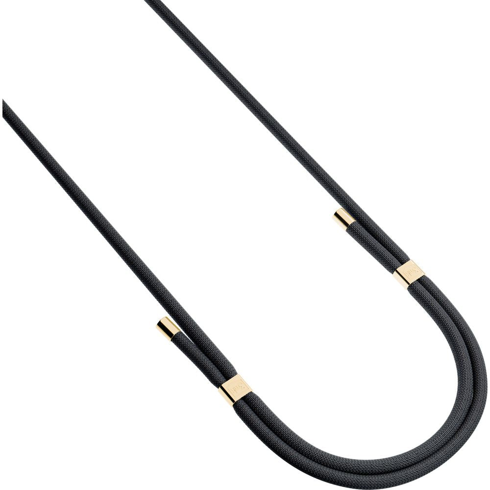 Handy-Schlüsselband 3mk EasyClip Elite, Schwarz und Golden