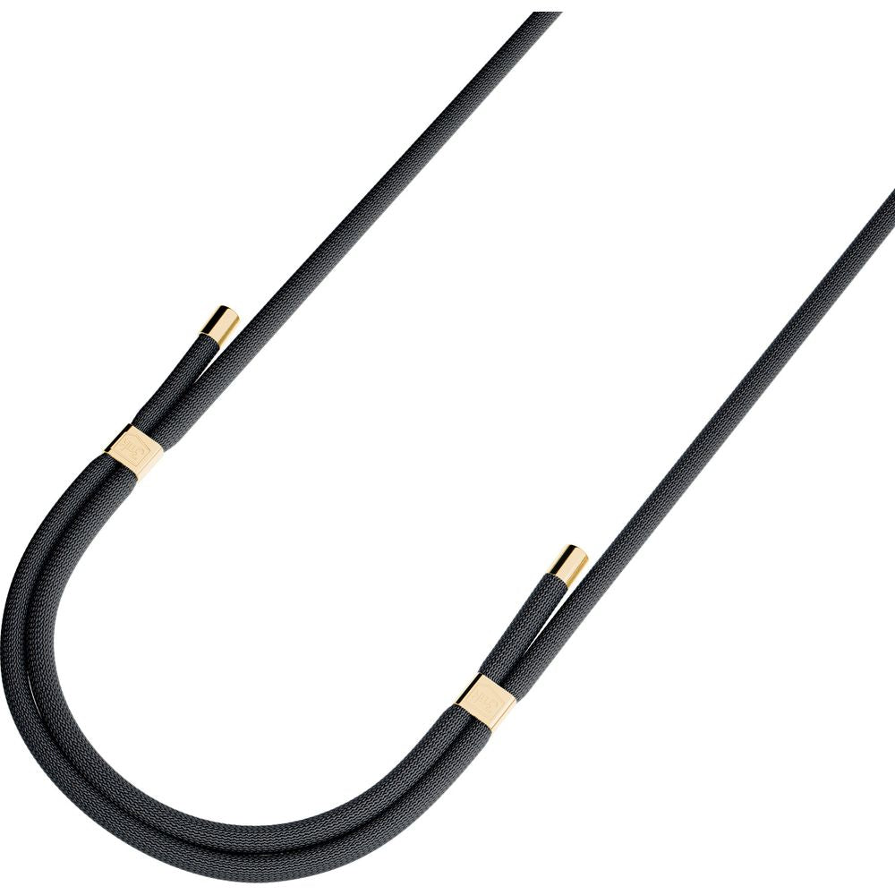Handy-Schlüsselband 3mk EasyClip Elite, Schwarz und Golden