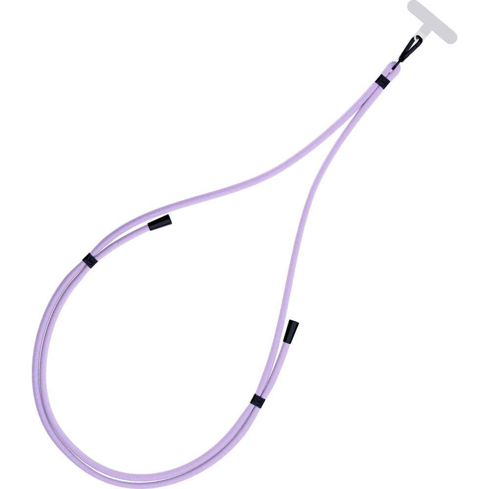 Handy-Schlüsselband 3mk EasyClip, Hellviolett und Schwarz