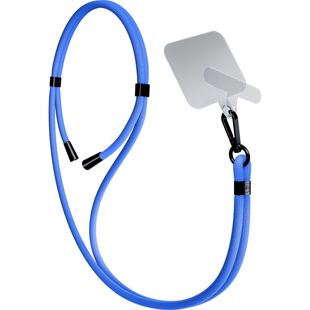 Handy-Schlüsselband 3mk EasyClip, Blau und Schwarz