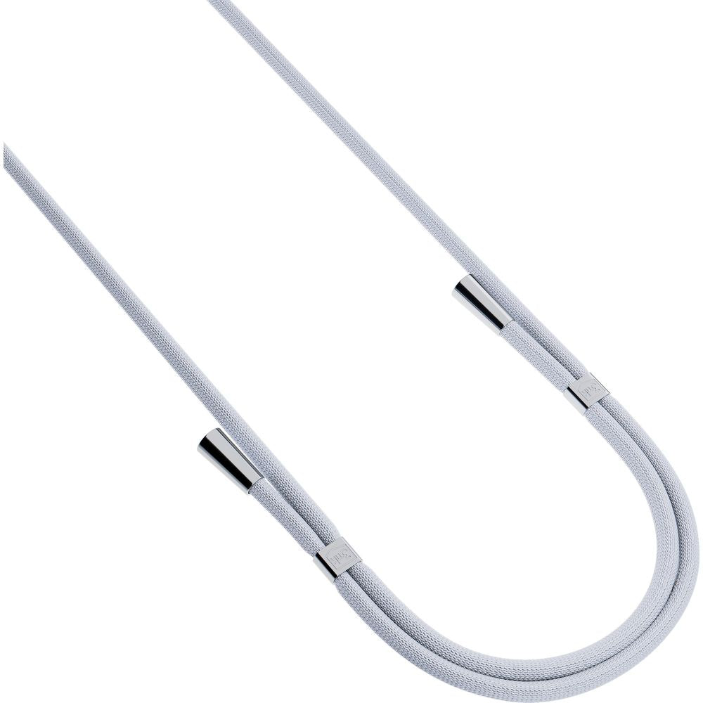 Handy-Schlüsselband 3mk EasyClip, Grau und Silbern