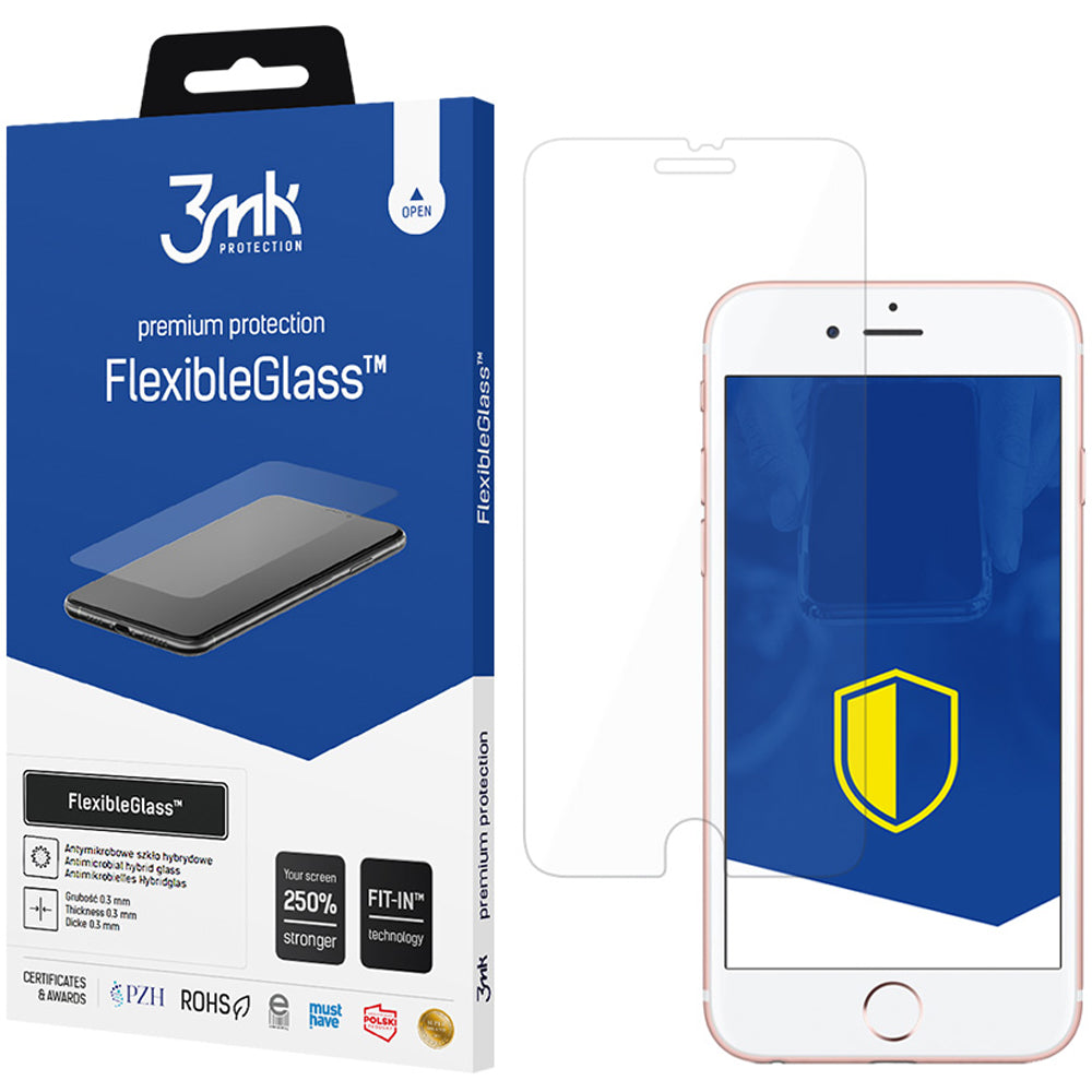 Hybridglas 3mk Flexible Glass für iPhone 7 Plus transparent
