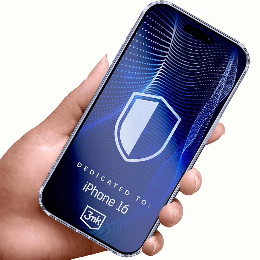 Hybridglas für iPhone 16, 3mk FlexibleGlass Pro