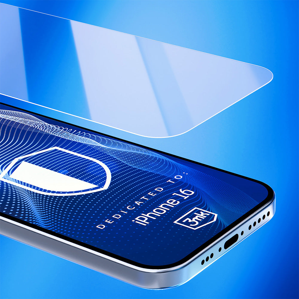 Hybridglas für iPhone 16, 3mk FlexibleGlass Pro