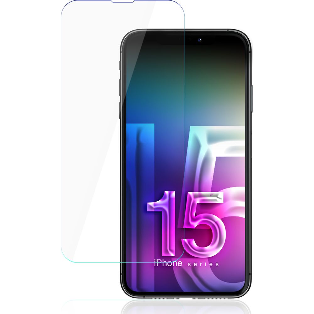 Hybridglas für iPhone 15, 3mk FlexibleGlass