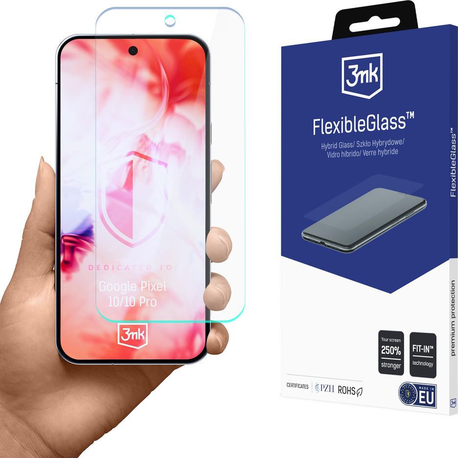 Hybridglas für Google Pixel 10 Pro / Pixel 10, 3mk FlexibleGlass