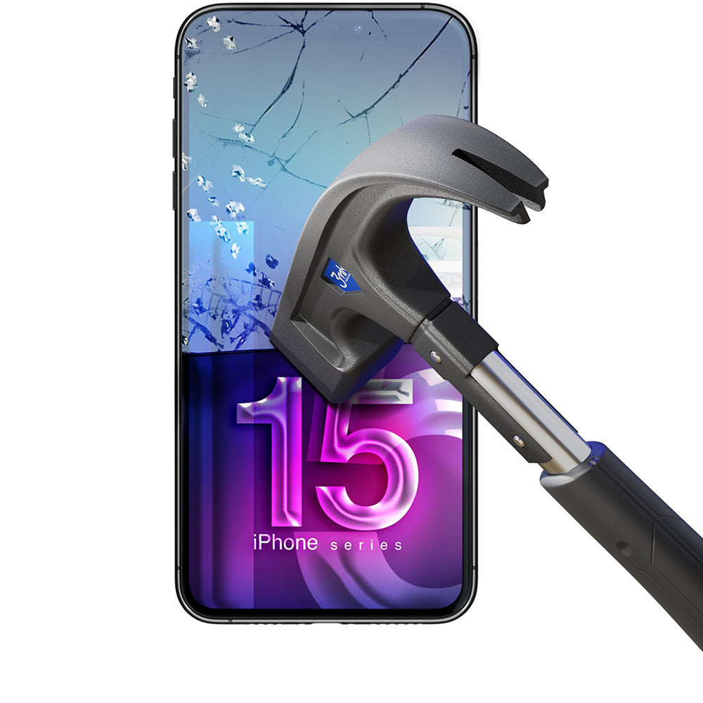 Hybridglas für iPhone 15 Pro, 3mk FlexibleGlass