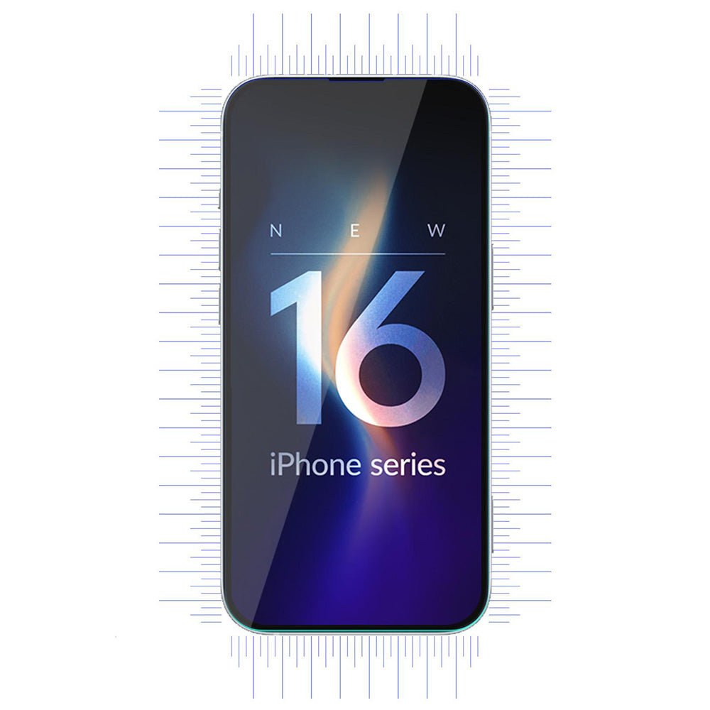 Hybridglas für iPhone 16, 3mk FlexibleGlass