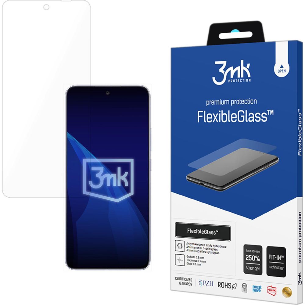 Hybridglas für Oppo A5 Pro 5G, 3mk FlexibleGlass