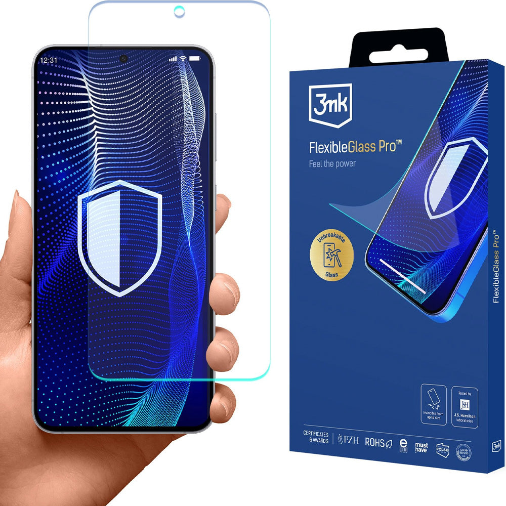 Hybridglas für Galaxy S26 FE, 3mk FlexibleGlass Pro (1/3)