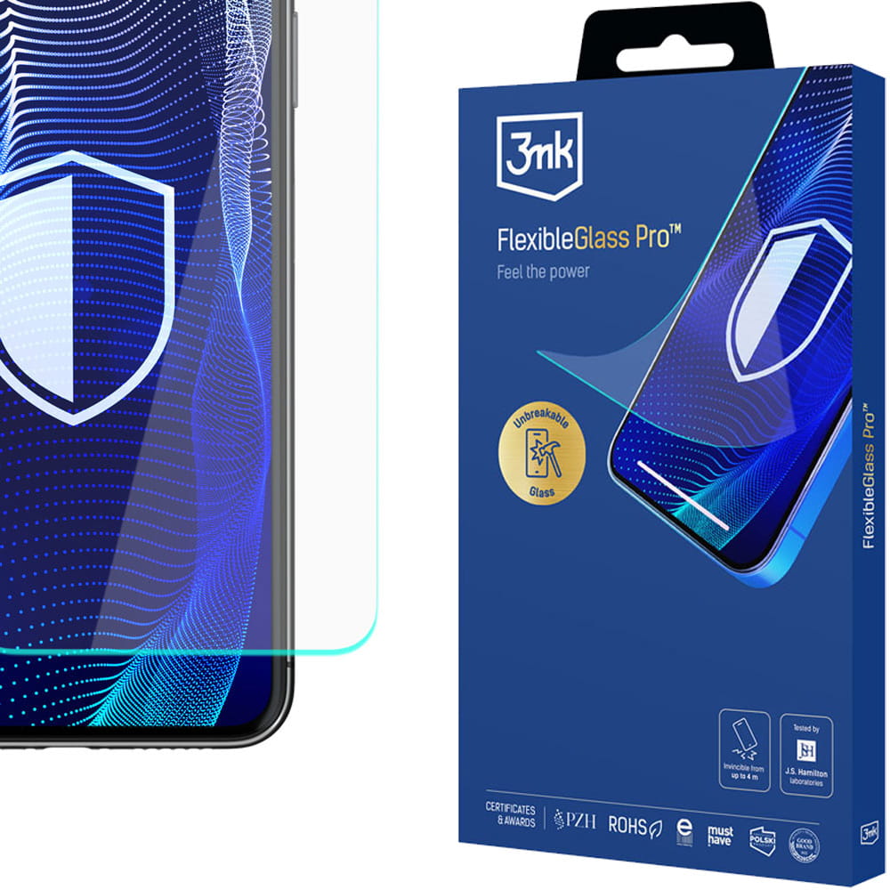 Hybridglas für Google Pixel 9A, 3mk FlexibleGlass Pro
