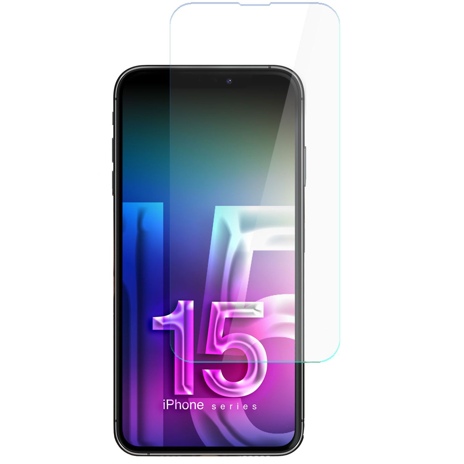 Hybridglas für iPhone 15 Pro, 3mk FlexibleGlass Pro