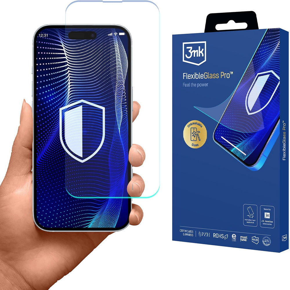 Hybridglas für iPhone Air, 3mk FlexibleGlass Pro