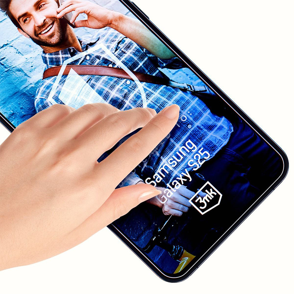 Hybridglas für Samsung Galaxy S25, 3mk FlexibleGlass Pro