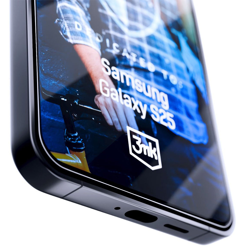 Hybridglas für Samsung Galaxy S25, 3mk FlexibleGlass Pro