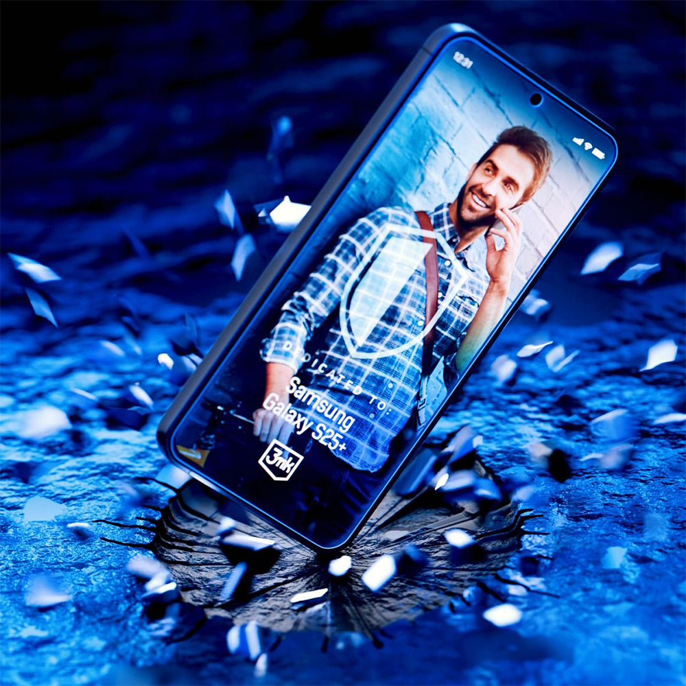 Hybridglas für Samsung Galaxy S25 Plus, 3mk FlexibleGlass Pro