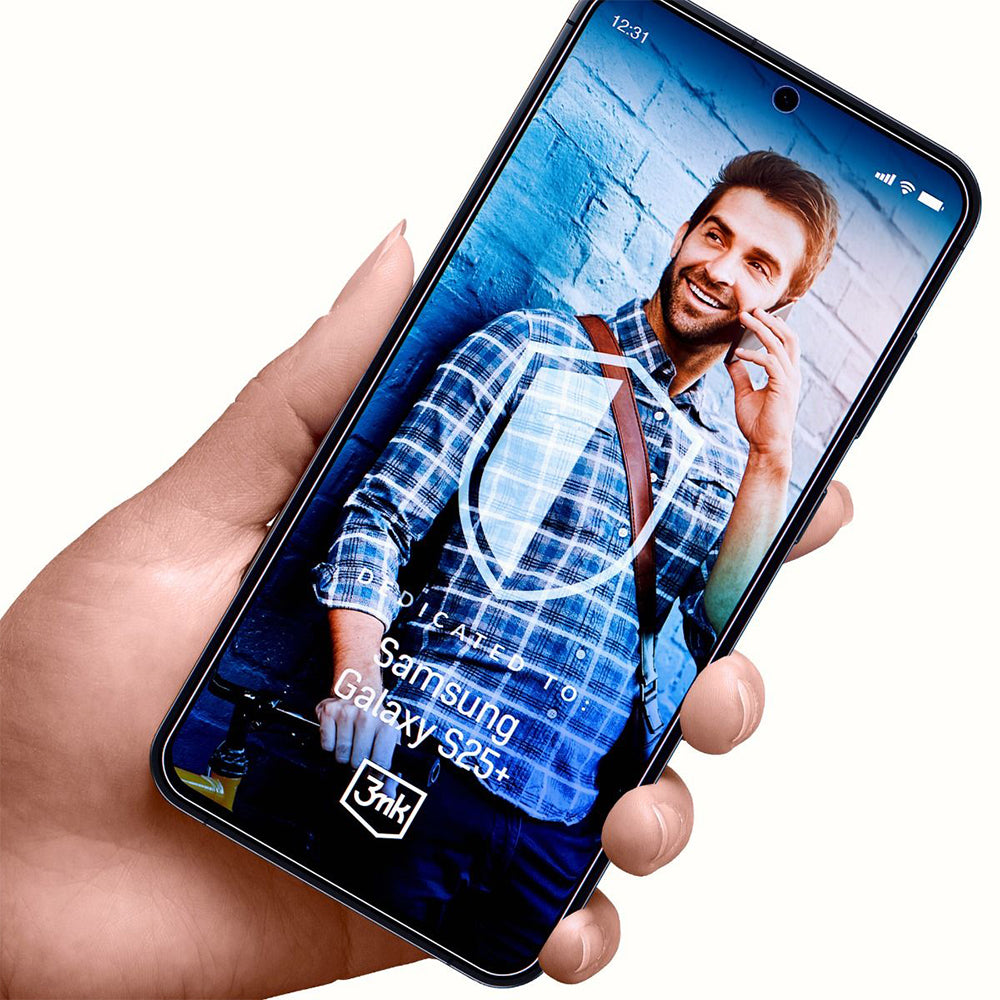 Hybridglas für Samsung Galaxy S25 Plus, 3mk FlexibleGlass Pro