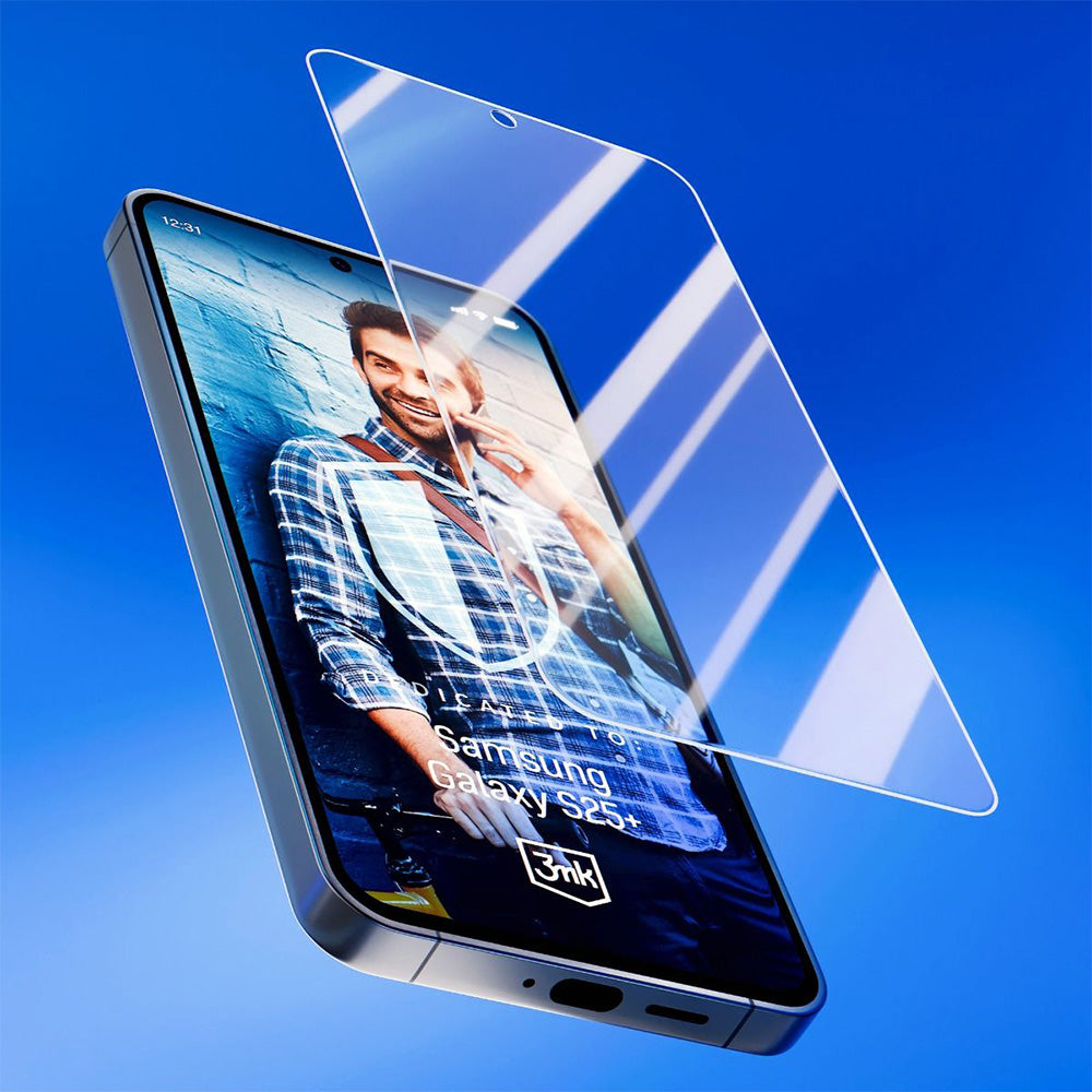 Hybridglas für Samsung Galaxy S25 Plus, 3mk FlexibleGlass Pro