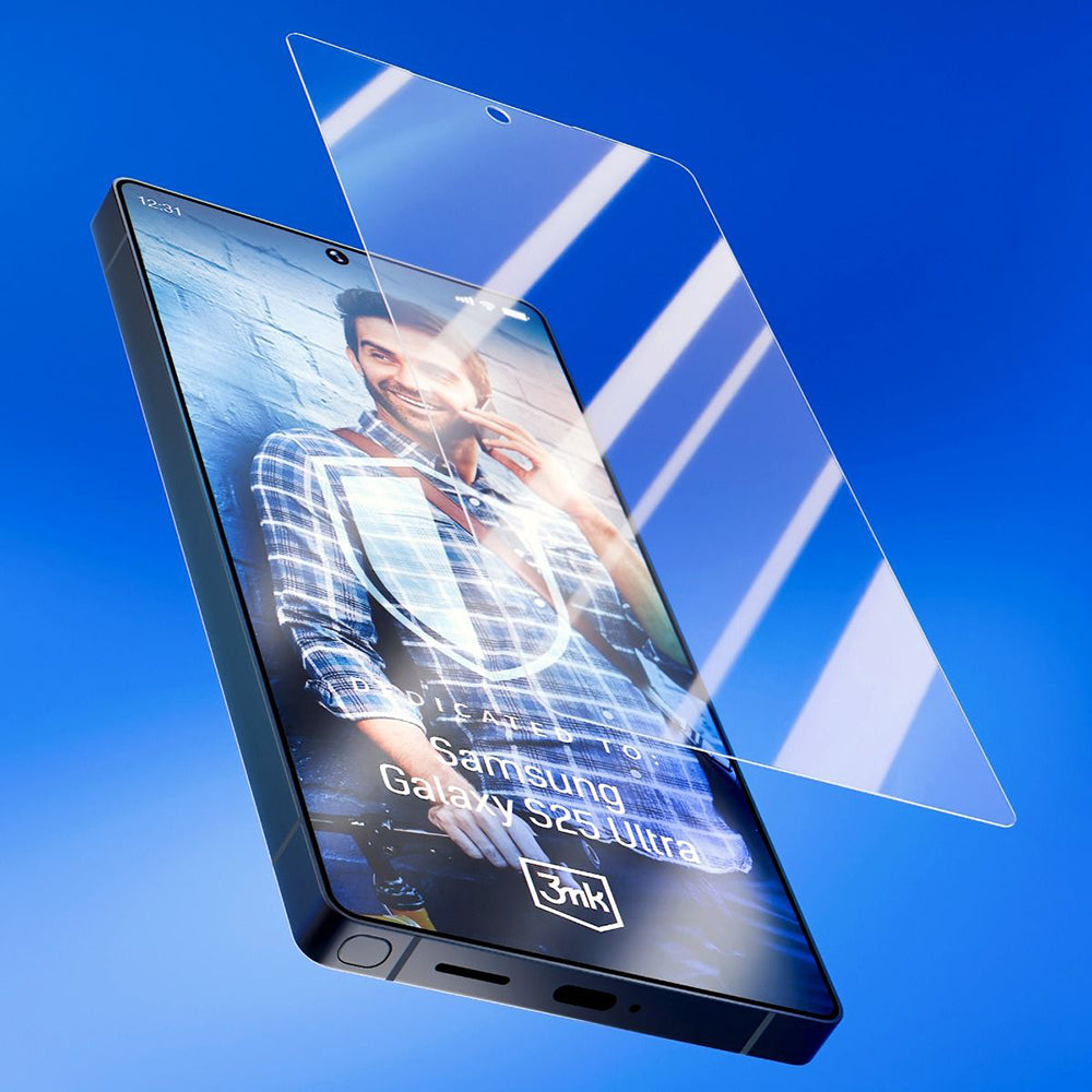 Hybridglas für Samsung Galaxy S25 Ultra, 3mk FlexibleGlass Pro