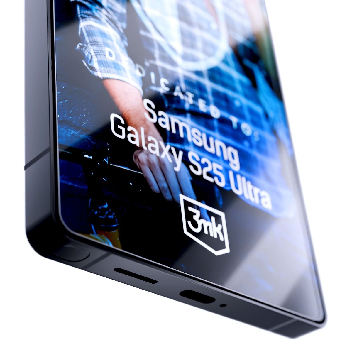 Hybridglas für Samsung Galaxy S25 Ultra, 3mk FlexibleGlass Pro
