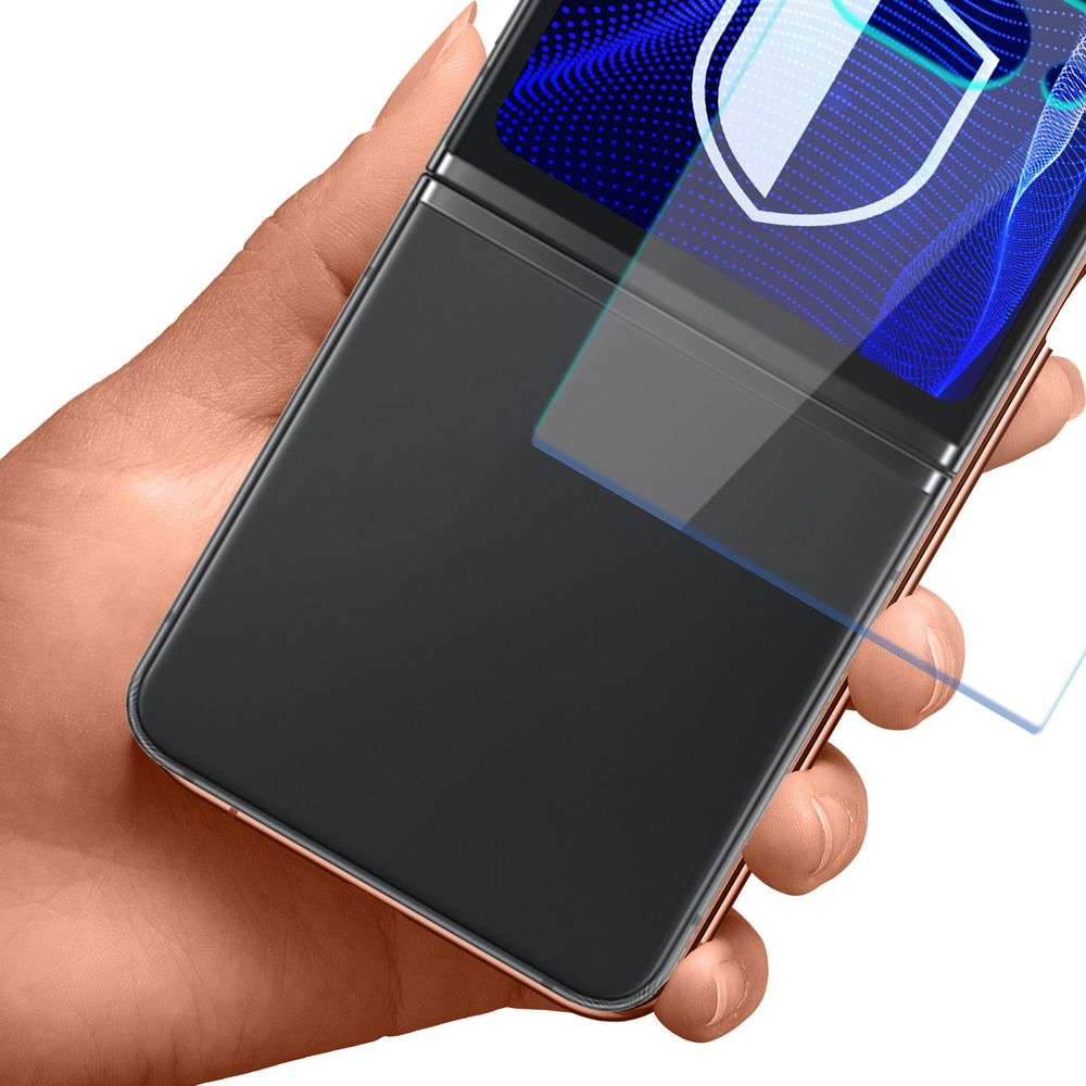 Hybridglas für Galaxy Z Flip7 FE / Z Flip6, 3mk FlexibleGlass Pro