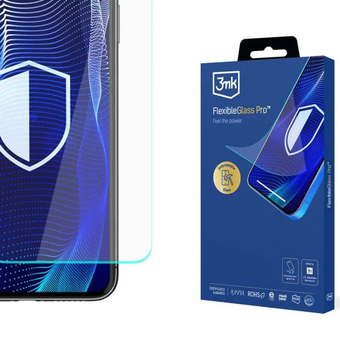 Hybridglas für Xiaomi Redmi A7 Pro, 3mk FlexibleGlass Pro