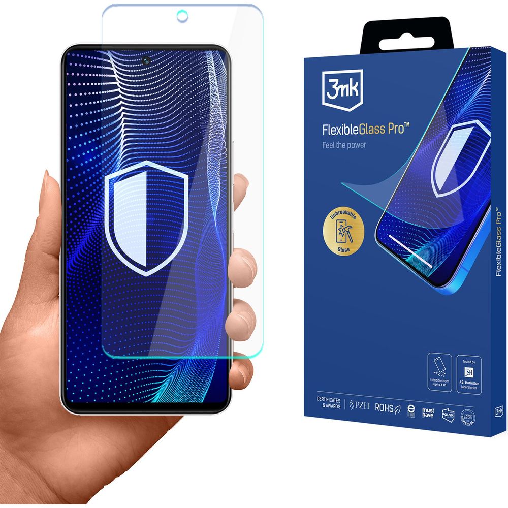Hybridglas für Vivo Y19s, 3mk FlexibleGlass Pro