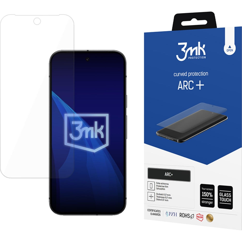 Schutzfolie für Google Pixel 9A, 3mk ARC+
