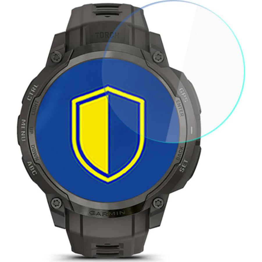 Hybridglas für Garmin Instinct Crossover Amoled, 3mk Watch Protection, 3 Stück
