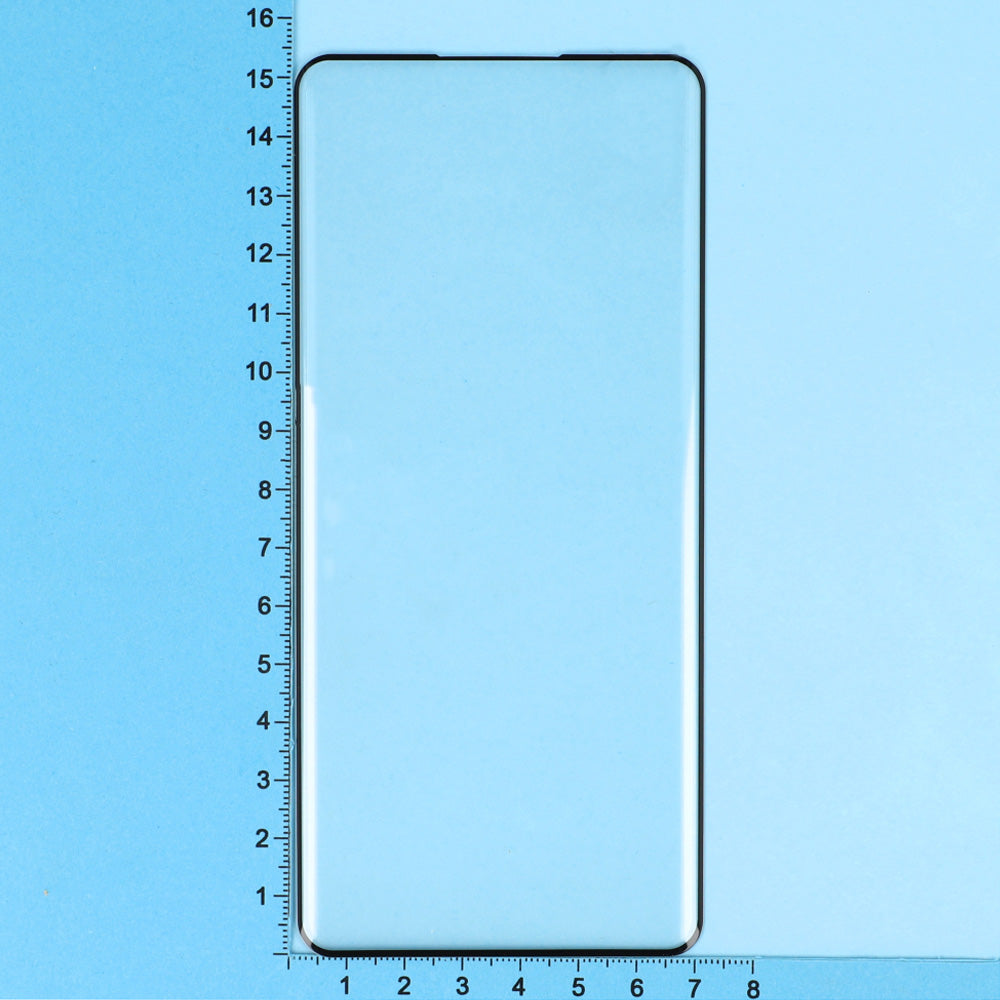 Gehärtetes Glas für Motorola Edge 40 Neo, 3mk HardGlass Max Lite, Schwarzer Rahmen