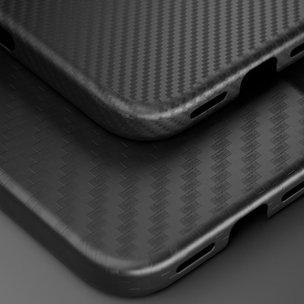 Aramid Handyhülle für Galaxy S26, 3mk Hardy Aramid MagCase mit MagSafe, Schwarz