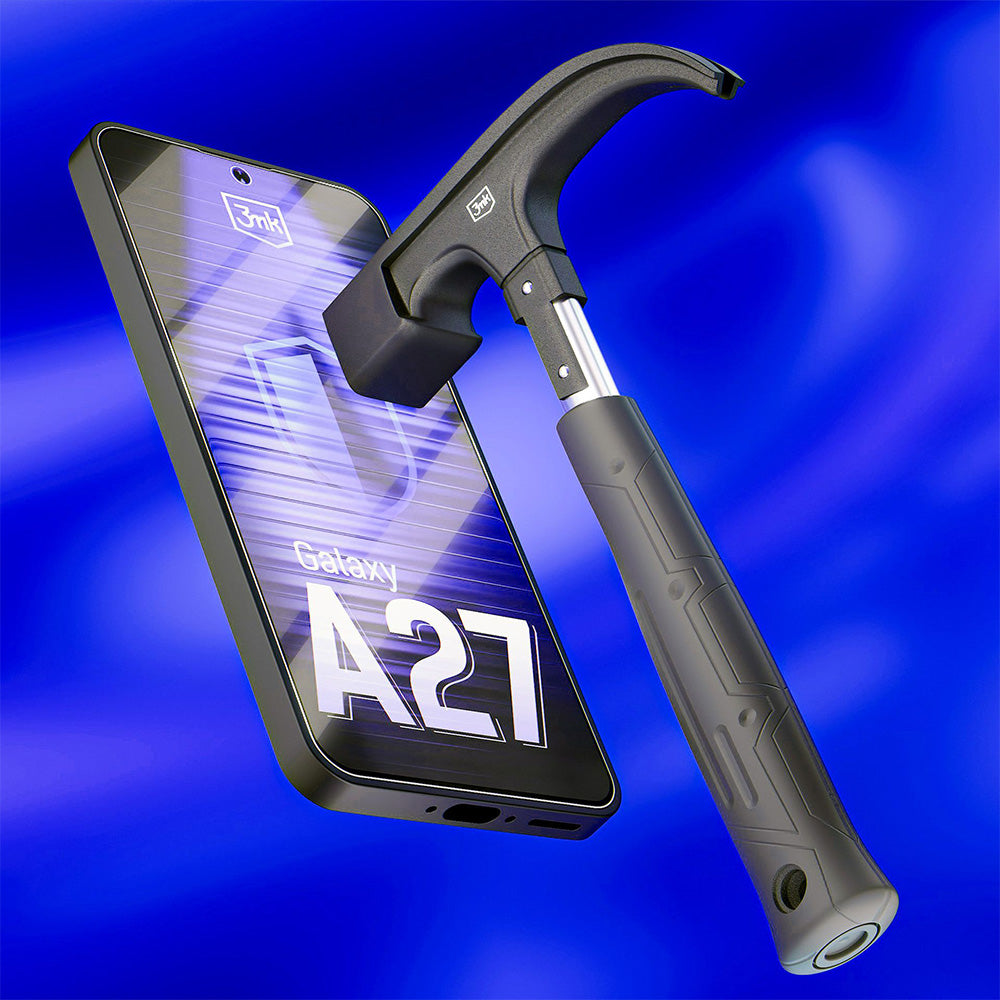 Hybridglas für Galaxy A27 5G, 3mk Hardy Fusion, 2 Stück