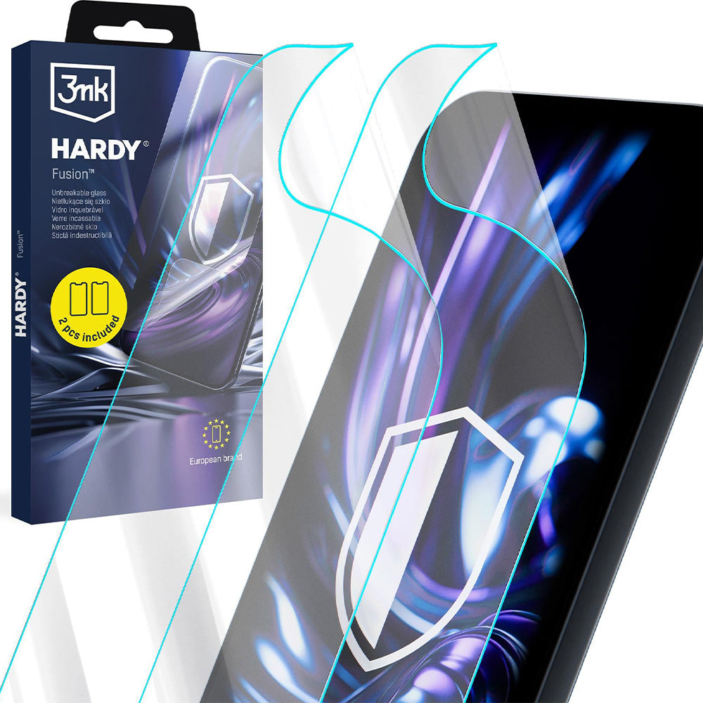 Hybridglas für Galaxy S26 FE, 3mk Hardy Fusion, 2 Stück (1/7)