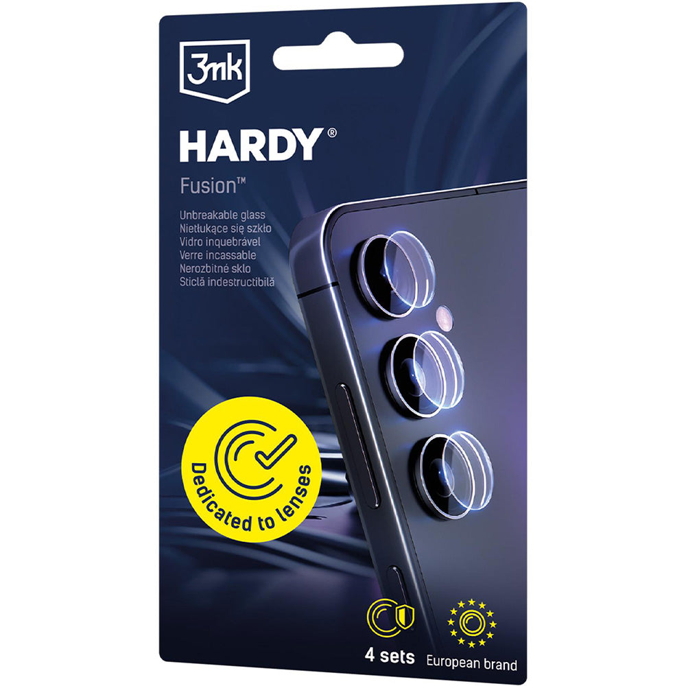 4x Hybridglas Kameraschutz für Galaxy S26 Plus, 3mk Hardy Fusion Lens Protection