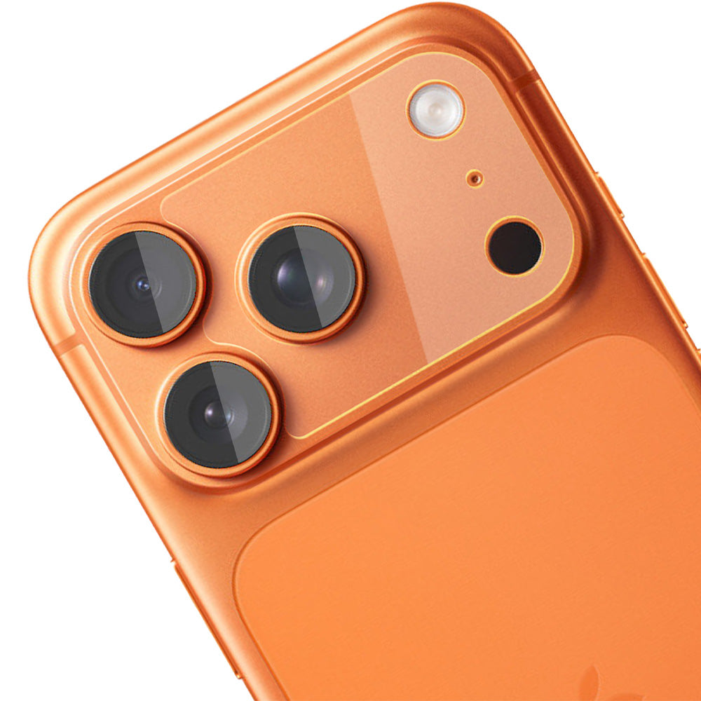 4x Hybridglas Kameraschutz für iPhone 17 Pro Max, 3mk Hardy Fusion Lens Protection