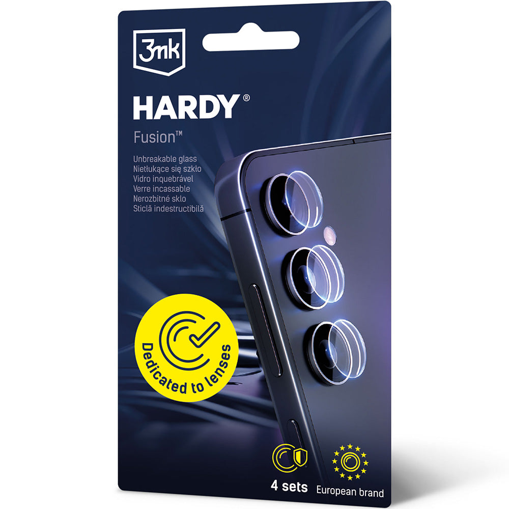 4x Hybridglas Kameraschutz für Linsen für iPhone Air, 3mk Hardy Fusion Lens Protection