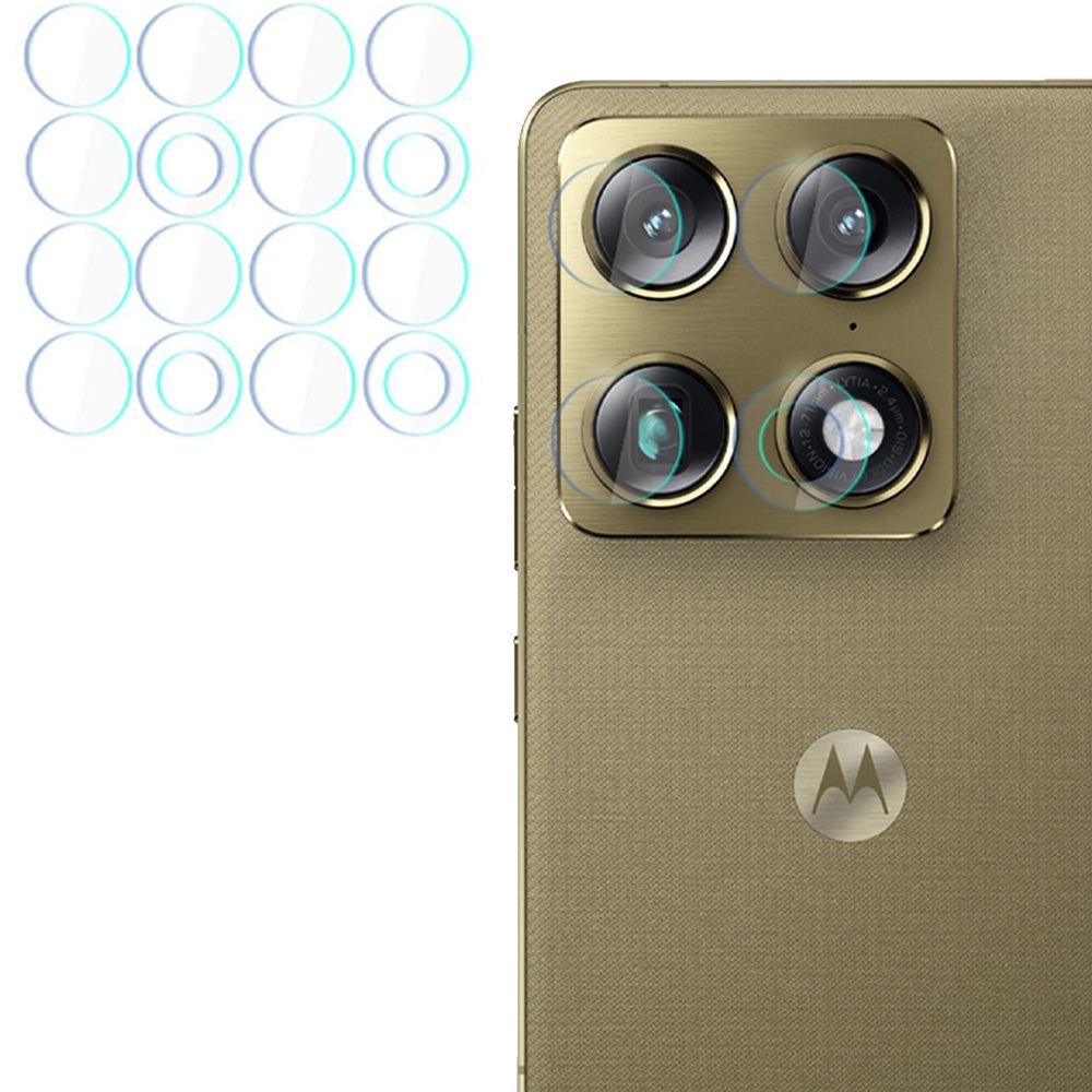 4x Hybridglas Kameraschutz für Linsen für Motorola Signature, 3mk Hardy Fusion Lens Protection