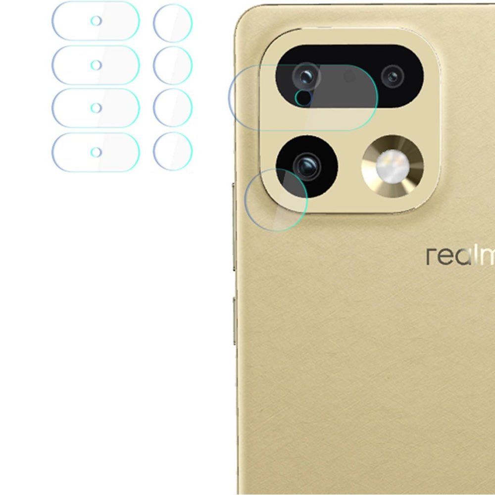 4x Hybridglas Kameraschutz für Linsen für Realme 16 Pro 5G, 3mk Hardy Fusion Lens Protection