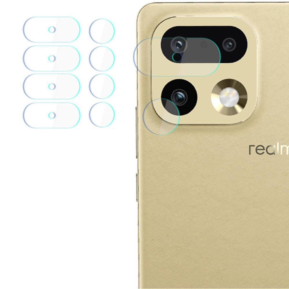 4x Hybridglas Kameraschutz für Linsen für Realme 16 Pro 5G, 3mk Hardy Fusion Lens Protection