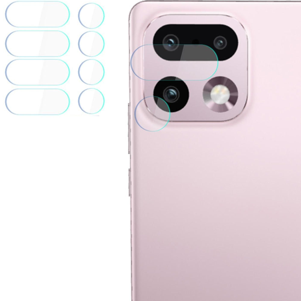 4x Hybridglas Kameraschutz für Linsen für Realme 16 Pro Plus 5G, 3mk Hardy Fusion Lens Protection