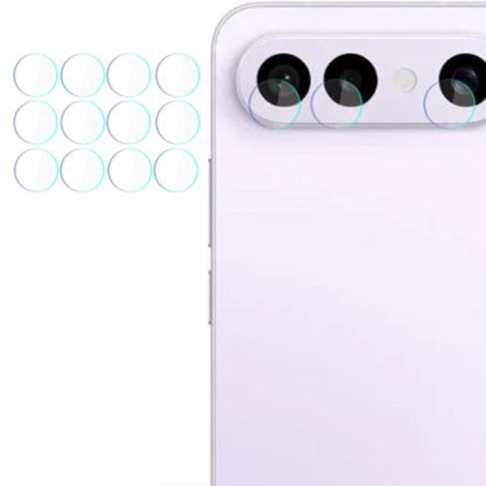 4x Hybridglas Kameraschutz für Linsen für Vivo X300 FE, 3mk Hardy Fusion Lens Protection