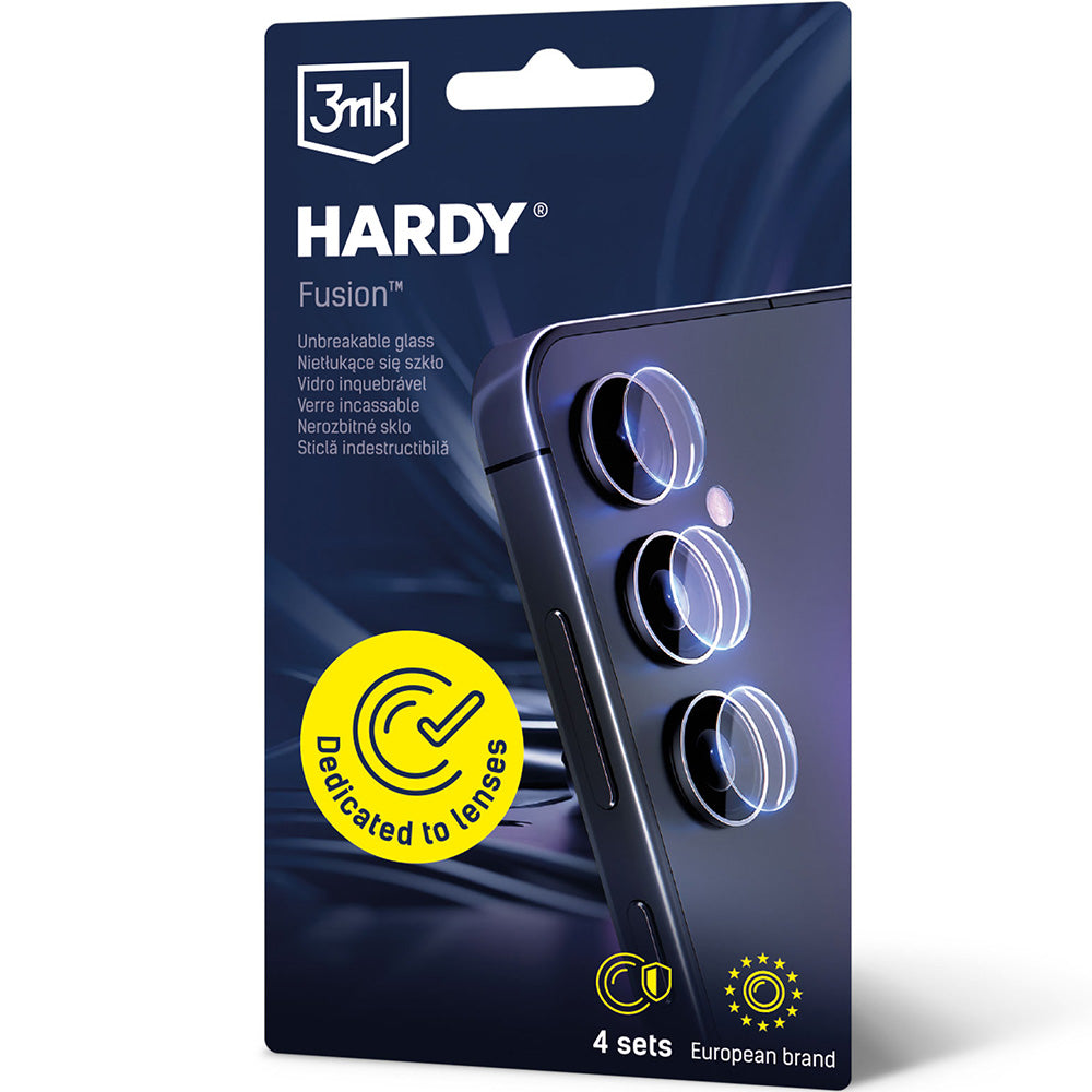 4x Hybridglas Kameraschutz für Linsen für Xiaomi 15T, 3mk Hardy Fusion Lens Protection