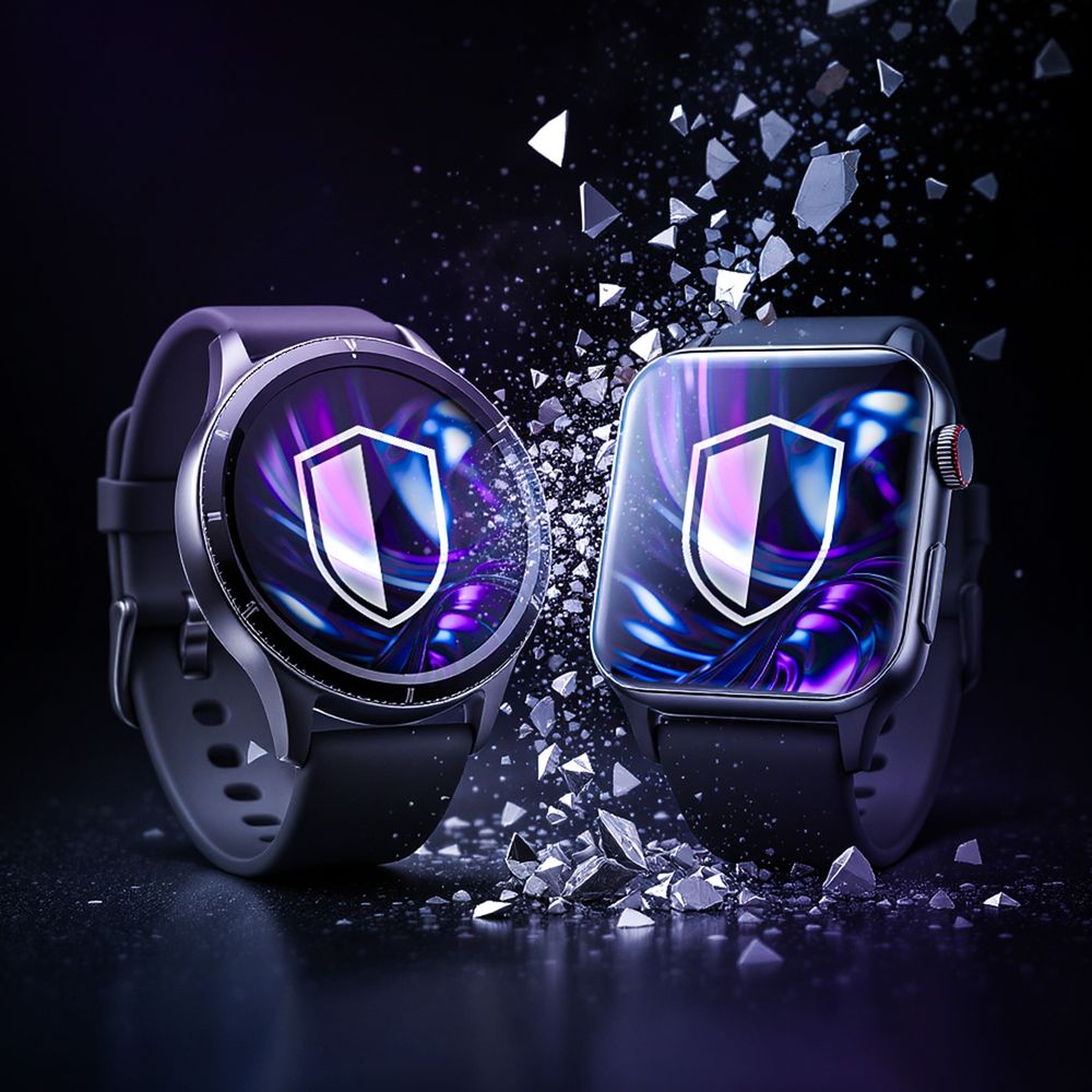 Hybridglas für Smartwatch Garmin Epix Pro gen 2 47 mm, 3mk Hardy Fusion, 3 Stück