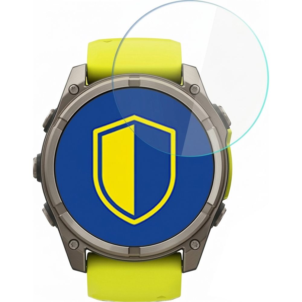 Hybridglas für Smartwatch Garmin Fenix 8 Solar 51 mm, 3mk Hardy Fusion, 3 Stück